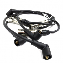 Juego de 4 Cables Conectores de Bujías Línea Kem para Polo, Lupo, Gol, Saveiro, CrossFox