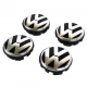 Juego de Tapones con Emblema VW de Centro de Rin para Bora, Jetta A6, Golf A5, A6, Tiguan, Passat B6, B7