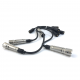 Juego de 5 Cables de Bujía de Motor con Distribuidor Beru Gris para Pointer G2, G3