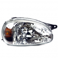 Faro Principal Derecho con Mica Lisa sin Focos DEPO para Chevy C1