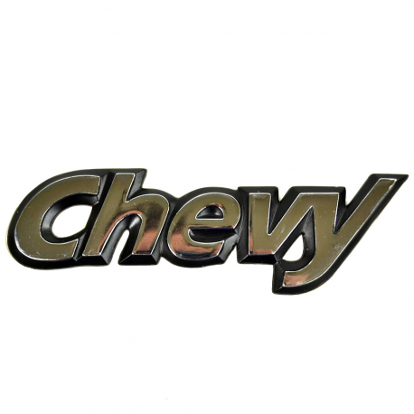 Letrero Cromado Adherible de Puerta Trasera y Cajuela para Chevy C1