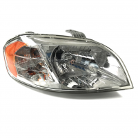 Faro Derecho con Fondo Cromado Forcetec para Aveo, Pontiac G3