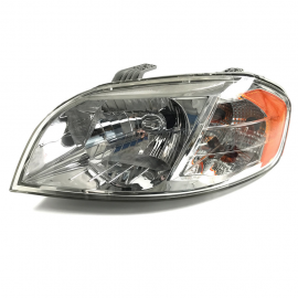 Faro Izquierdo con Fondo Cromado Forcetec para Aveo, Pontiac G3