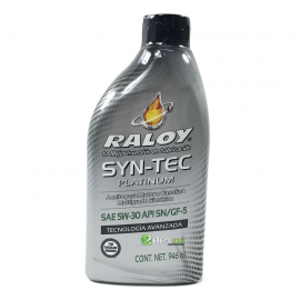 Aceite Sintético SAE 5W-30 Raloy para Motores a Gasolina
