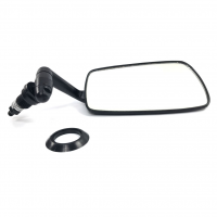 Espejo Lateral Derecho Metálico Negro para VW Sedán 1500, 1600, 1600i
