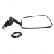 Espejo Lateral Derecho Metálico Negro para VW Sedán 1500, 1600, 1600i