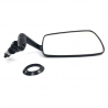 Espejo Lateral Derecho Metálico Negro para VW Sedán 1500, 1600, 1600i