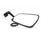 Espejo Lateral Derecho Metálico Negro para VW Sedán 1500, 1600, 1600i