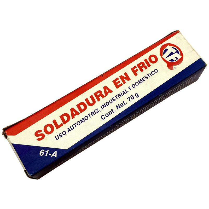 SOLDADURA EN FRIO T.F. 61-A 70 GRS – Distribuidora Luz