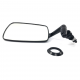 Espejo Lateral Izquierdo Metálico Negro para VW Sedán 1500, 1600, 1600i