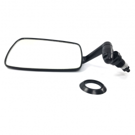 Espejo Lateral Izquierdo Metálico Negro para VW Sedán 1500, 1600, 1600i