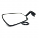 Espejo Lateral Izquierdo Metálico Negro para VW Sedán 1500, 1600, 1600i