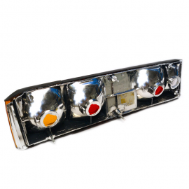 Calavera Izquierda Larga Con Mica de Acrílico Mirsa para Caribe