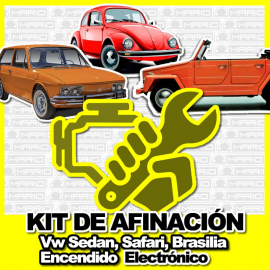 Kit de Afinacion para Vw Sedan, Brasilia, Safari (Motores 1600 de Encendido Electronico)