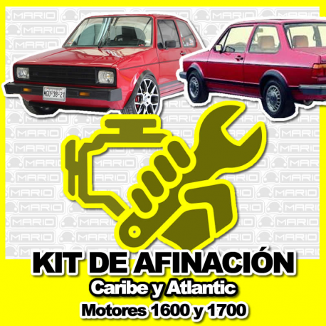 Kit de Afinacion para Caribe y Atlantic (Motores 1600 y 1700)