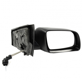 Espejo Lateral Derecho Poroso Negro con Ajuste Manual Isaka para Polo 9N
