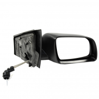 Espejo Lateral Derecho Poroso Negro con Ajuste Manual Isaka para Polo 9N