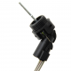 Espejo Lateral Derecho Poroso Negro con Ajuste Manual Isaka para Polo 9N