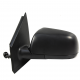 Espejo Lateral Izquierdo Poroso Negro con Ajuste Manual Isaka para Polo 9N