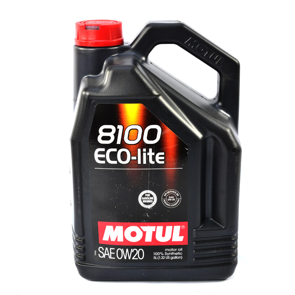 Aceite de motor sintético completo 0W20 certificado Subaru genuino botella  de 5 cuartos de galón