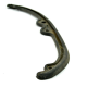 Hule de Concha Alumbra Placa Color Negro para VW Sedan 1500
