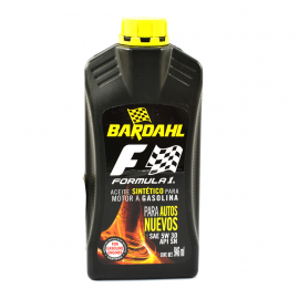 Aceite Multigrado Sintético F1 Bardahl 5W-30 para Motores de Gasolina