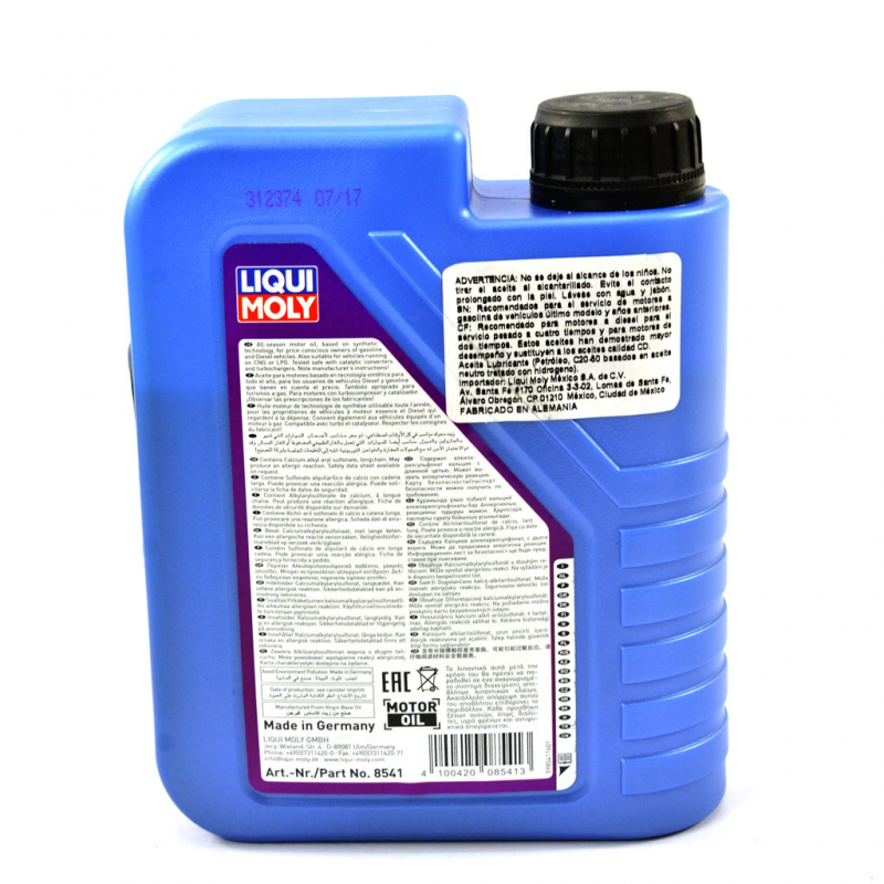 Aceite 5W-30 Leichtlauf HC7 – Liqui Moly México