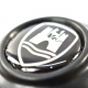 Par de Manijas Cromadas de Elevador con Emblema "Wolfburg Plata" para VW Sedan, Combi, Atlantic, Golf A2, Jetta A2, Brasilia