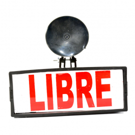 Bandera indicadora con luz para Taxi