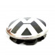 Juego de 4 Tapones centrales de rhines de Aluminio con emblema VW para Golf A4, Jetta A4, Beetle, Pointer, Derby