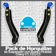 Juego de Horquillas de Suspensión para Chevy C1, Chevy C2, Chevy C3