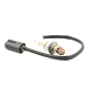 Sensor de Oxígeno "Lambda" de 4 Cables con Conector Negro Original para Tiida 1.6, 1.8