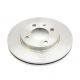 Disco de Freno Ventilado Delantero Brembo para Pointer 1.8, Jetta A2 1.8, Golf A2 1.8