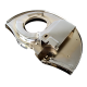 Tolva de Turbina Repartidora de Aire de Motor Cromada sin Ductos de Calefacción Scat para VW Sedan 1600, 1600i, Combi 1600