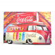Cuadro Decorativo con la Imagen de Combi Coca Cola en Paris Tamaño Mediano
