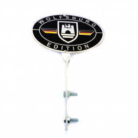 Placa Decorativa Trasera con Emblema Wolfburg Edition para VW Sedán