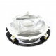 Juego de 2 Faros con Direccional Cromado y Lupa para VW Sedan 1500, 1600, 1600i, Combi 1600, Safari, Hormiga