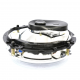 Juego de 2 Faros con Direccional Cromado y Lupa para VW Sedan 1500, 1600, 1600i, Combi 1600, Safari, Hormiga