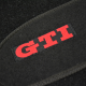 Juego de Tapetes de Alfombra y Hule con Emblema GTI para Golf y Pointer