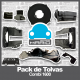 Pack de Tolvas Negras de Motor para Combi 1600