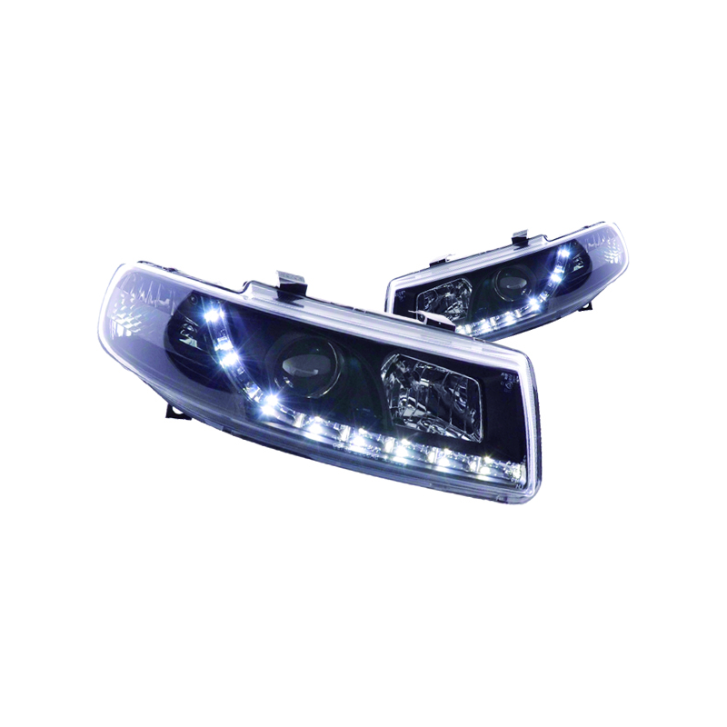 Faro delantero LED para coche, bombilla de luz de cruce y carretera,  accesorios para Seat Leon MK1, 1999, 2000, 2001, 2002, 2003, 2004, 2005,  2006 - AliExpress