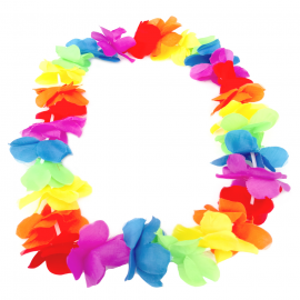 Collar de Folres Multicolor Estilo Hawaii