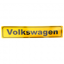 Placa Estilo Europa para Modelos Volkswagen
