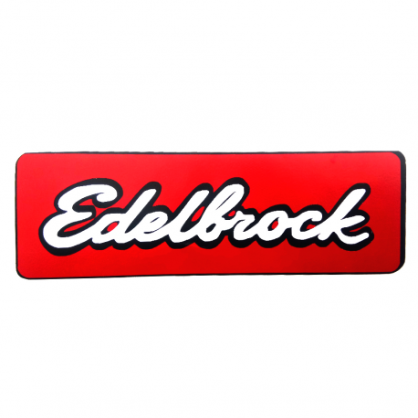 Calcomanía Externa de Vinyl Edelbrock