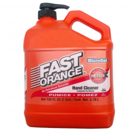 Bote con Crema Limpiadora de manos Fast Orange para uso Automotriz