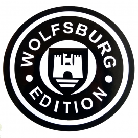 Calcomanía Externa de Vinil con Emblema WOLSBURG EDITION