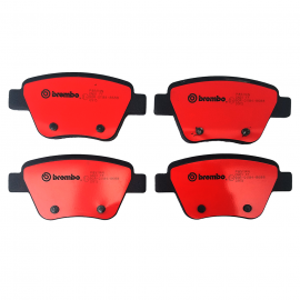 Juego de 4 Balatas de Cerámica de Disco Trasero Brembo para The Beetle 2.0T, Jetta A6 1.8, 2.0, 2.5