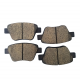 Juego de 4 Balatas de Cerámica de Disco Trasero Brembo para The Beetle 2.0T, Jetta A6