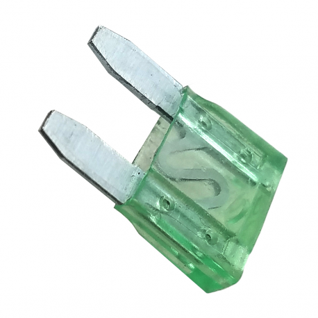 Fusible Tipo Clavija Mini Color Verde de 30 Amperes Würth
