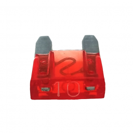 Fusible Tipo Clavija Mini Color Rojo de 10 Amperes Würth